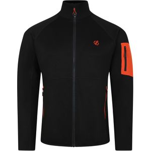 Dare2b - Torrek Fleece Top - Groen - Polyester - Ademend - Lange Mouwen - Rits