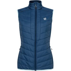 Dare2b - Baffled Gilet - Gerecycled Polyester - Antibacterieel - Mouwloos - Rits