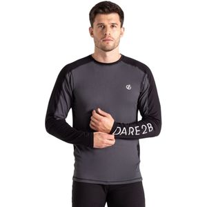 Dare 2B Heren Exchange III Base Layer Set (Zwart/Ebbenhout)