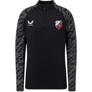 Castore - FC Utrecht Trainingstrui 1/4-Zip - Zwart - Kids