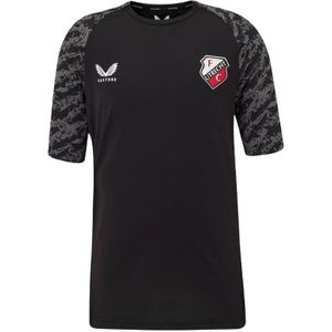 Castore - FC Utrecht - Trainingsshirt - Zwart Grijs - 2025-2026 Kids
