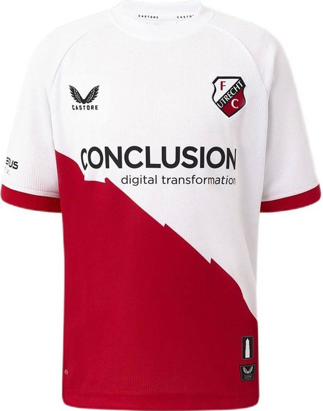 Castore - FC Utrecht Thuisshirt - 2025-2026 - Kids
