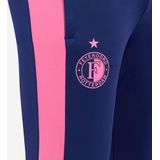 Feyenoord - Training Spelers Performance Broek - Zwart - Gebreide Stof