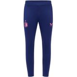 Feyenoord - Training Spelers Performance Broek - Zwart - Gebreide Stof