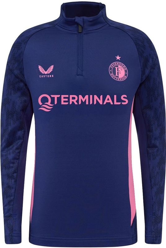 Feyenoord - 2025/2026 - Performance Midlayer Top - Rood - Ademend - Junioren