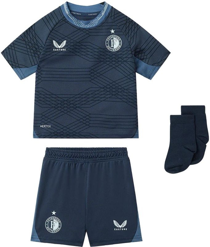 Castore - Feyenoord Uit Baby Kit Junior - Voetbaltenue