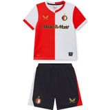 Castore - Feyenoord Minikit - Voetbaltenue - Thuis - Rood/Wit - Katoen