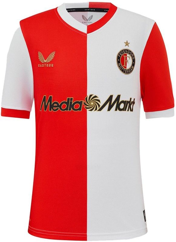 Feyenoord - Thuisshirt 2025-2026 - Junior - Rood-Wit