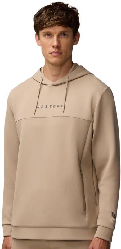 Castore - Scuba Hoodie - Beige Zwart
