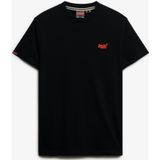 Superdry - ESSENTIAL LOGO EMB TEE - T-shirt - Hazard Orange - Slim Fit