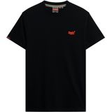 Superdry - ESSENTIAL LOGO EMB TEE - T-shirt - Hazard Orange - Slim Fit