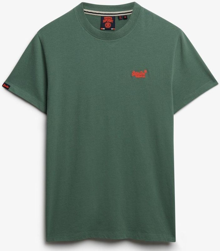 Superdry - Essential - T-shirt - Olijf