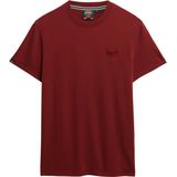 Superdry - ESSENTIAL LOGO EMB TEE - T-shirt - League Red - Korte Mouwen