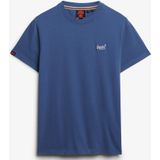 Superdry - ESSENTIAL LOGO EMB TEE - T-shirt - Moonlight Blue - Slim Fit