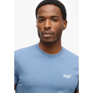 Superdry - ESSENTIAL LOGO EMB TEE - T-shirt - Moonlight Blue - Slim Fit