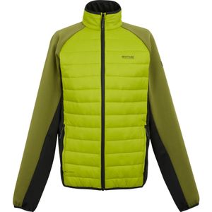 Regatta - Clumber IV Full Zip Hybride Jas - Blauw - Elastaan, Polyamide, Polyester