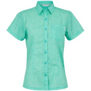 Regatta - Blouse - Bladprint - Polyester/Viscose - Korte Mouwen - UPF 30+