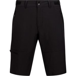 Trespass - Ralf DLX - Korte Broek - Zwart - 100% Polyester, Ademend, Lichtgewicht, 3 Zakken