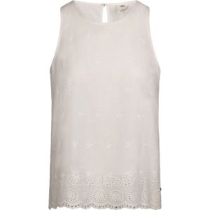 Trespass - Geborduurd Top - Katoen - Ademend - Mouwloos - Ronde Hals