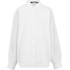 Regatta - Primevere II - Overhemd - Wit - 90% BCI Katoen, 10% Linnen, Ademend, Lichtgewicht