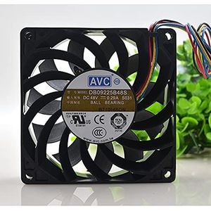 AVC DB09225B48S 9025 48V 0.29A 9cm server chassis temperature control cooling fan