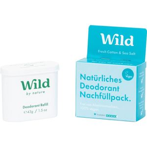 Wild - Lichaamsverzorging - Deodorant - Vers Katoen - 40 g