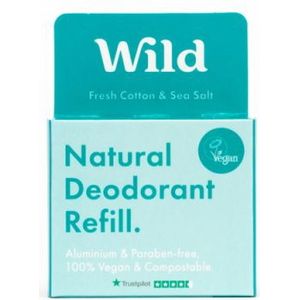 Wild Deodorant Navulverpakking Natural Fresh 40 gr