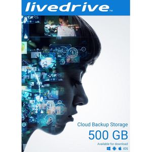 Livedrive Cloud Backup Storage 500GB