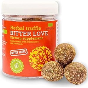 Intestinal Colon Cleanse Detox Voor Mensen Bitter Love – Bitter Kauwtabletten Voor Mensen Met Alsem, Zwarte Walnoot En Kurkuma Wortel Poeder – 12 Dagen Cleanse