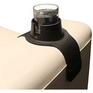 CouchCoaster - De ultieme bekerhouder voor je bank, Jet Black