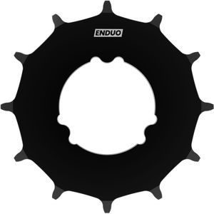 Enduo Cargo Gear 24T Enduo Cargo Nexus Alfine Schwarz
