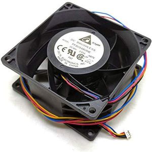 Original Delta PFB0848UHE DC48V 0.65A 8CM 8038 4-wire PWM speed control Cooling Fan