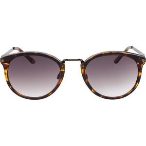 Icon Eyewear Zonnebril BERLIN - Tortoise montuur - Lichtgrijze glazen