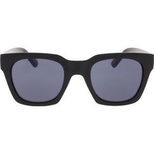Icon Eyewear Zonnebril NOVA - Glanzend zwart montuur - Grijze glazen
