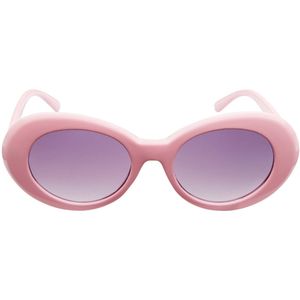 Icon Eyewear Zonnebril GRUNGE - Roze montuur - Lichtgrijze glazen