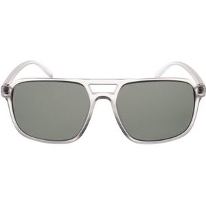 Icon Eyewear Zonnebril USUAL SUSPECT - Mat Transparant montuur - Groene glazen