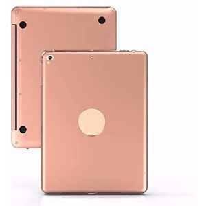 GHC PAD-hoesjes en covers Voor iPad 9.7 2017 2018 5th 6th Generation, Smart Toetsenbord Draadloze Keyboard Case Voor iPad Air 1 2 5 6 PRO 9.7 Mini 2 3 4 5 (Kleur : Gold for 9.7 2018)