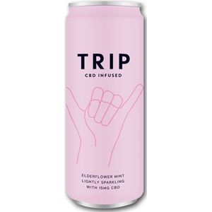 Trip - CBD Infused elderflower mint - 250ml