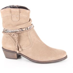 Helioform 584.001-0351-H dames enkellaarzen gekleed maat 37,5 (4,5) beige