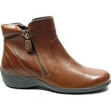 Helioform - 141.045 Enkellaarzen - Cognac - Wijdte H