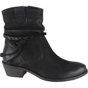 Helioform 584 002-0404-H dames enkellaarzen gekleed (4 5) zwart