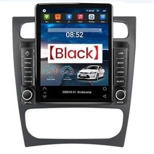 Android 11 In-Dash Navigatie voor Mercedes Benz C Class CLK Class S203 W203 W209 A209 2000-2005 9.7″ Touch Screen met Bluetooth 5.0 GPS Carplay Android Auto Ondersteuning FM AM Radio SWC (Size : TS