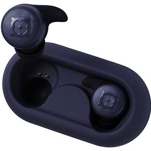 Boompods BOOMBUDS X True Wireless – Bluetooth-Ohrhörer, IPX 6, wasserdicht/schweißfest, Ergofit, tragbare, magnetische Ladehülle, Beste Sport-Kopfhörer, blau, Einheitsgröße
