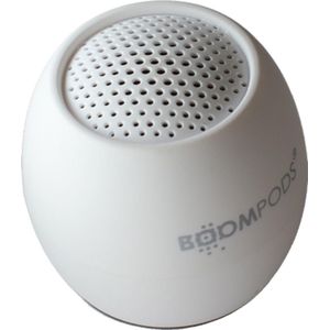 Boompods - Zero Talk - Bluetooth Luidspreker - Wit - Waterafstotend