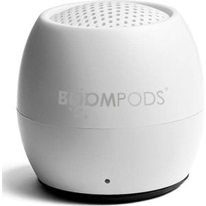 Boompods Zero Talk Bluetooth luidspreker Amazon Alexa geïntegreerd, Handsfree-functie, Stootvast, Waterafstotend Wit
