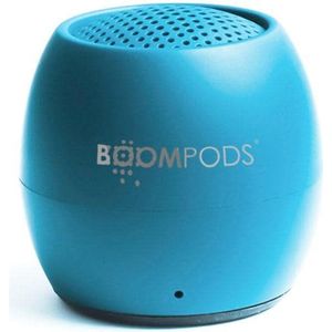 Boompods Zero Talk Bluetooth luidspreker Amazon Alexa geïntegreerd, Handsfree-functie, Stootvast, Waterafstotend Blauw