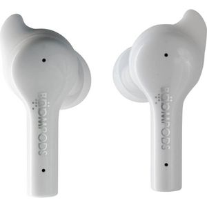 Boompods - Bassline GO - Koptelefoon - Wit - Draadloos - Zweetbestendig