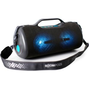 Boompods Ritme 60 Grijs/Blauw (Oplaadbare batterij), Bluetooth luidspreker, Grijs