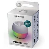 BOOMPODS Soundflare Bluetooth-Lautsprecher weiß
