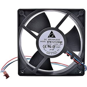 EFB1212SHE 12cm fan 12038 DC12V 1.20A 3pin air volume server cooling fan